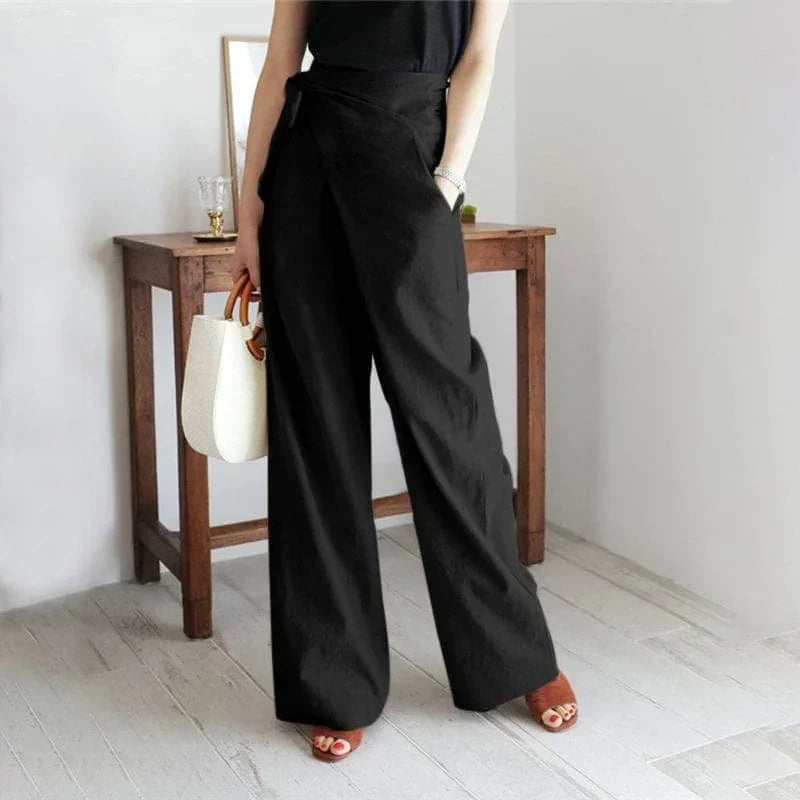 WW | Trendy Hohe Taillen Wickelhose