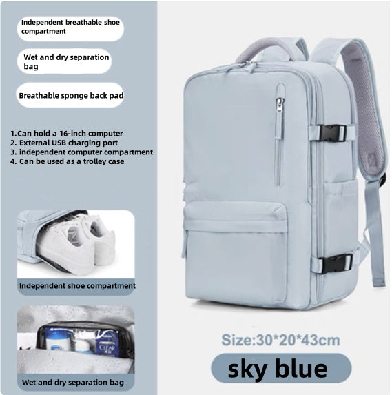 W&W Mode | Geräumiger Vielseitiger Rucksack
