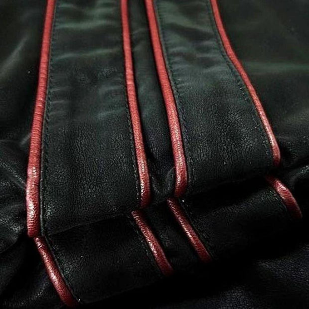 WW | Lässige Männliche Lederjacke Für Männer