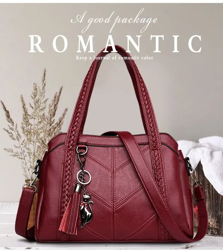 WW | Lederhandtasche Elegant Modisch