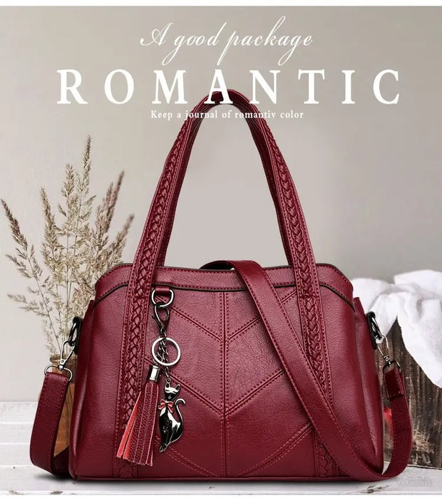 WW | Lederhandtasche Elegant Modisch