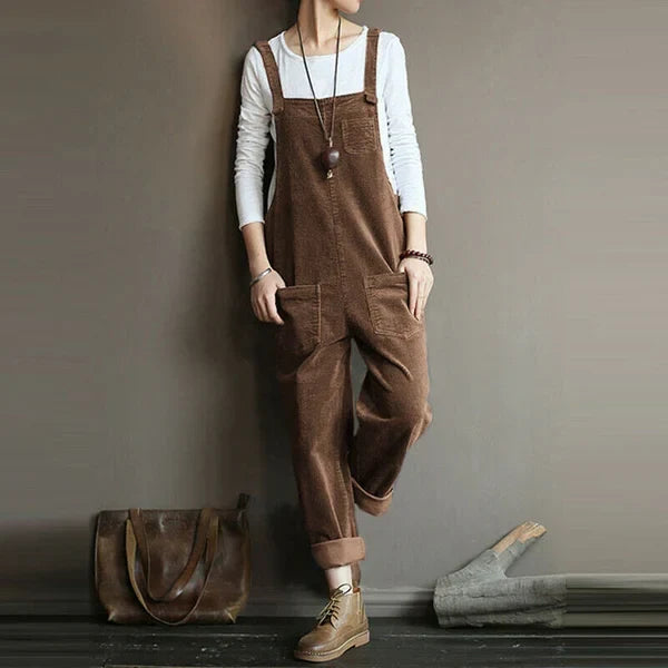 W&W Mode - Lässiger Cord-Jumpsuit
