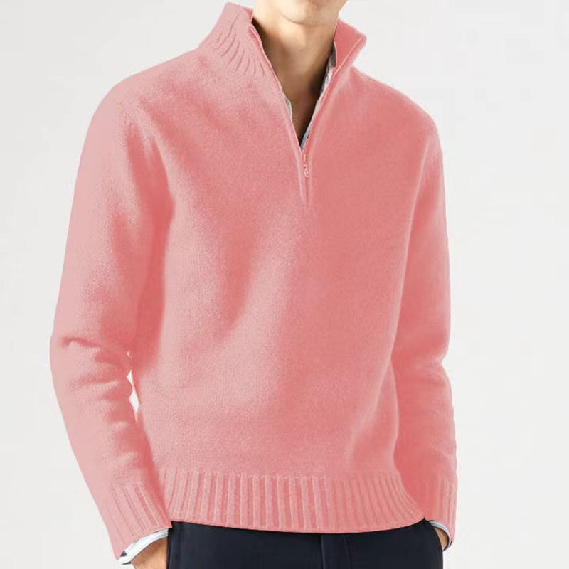 WW | Stylischer Zipper Pullover Für Herren