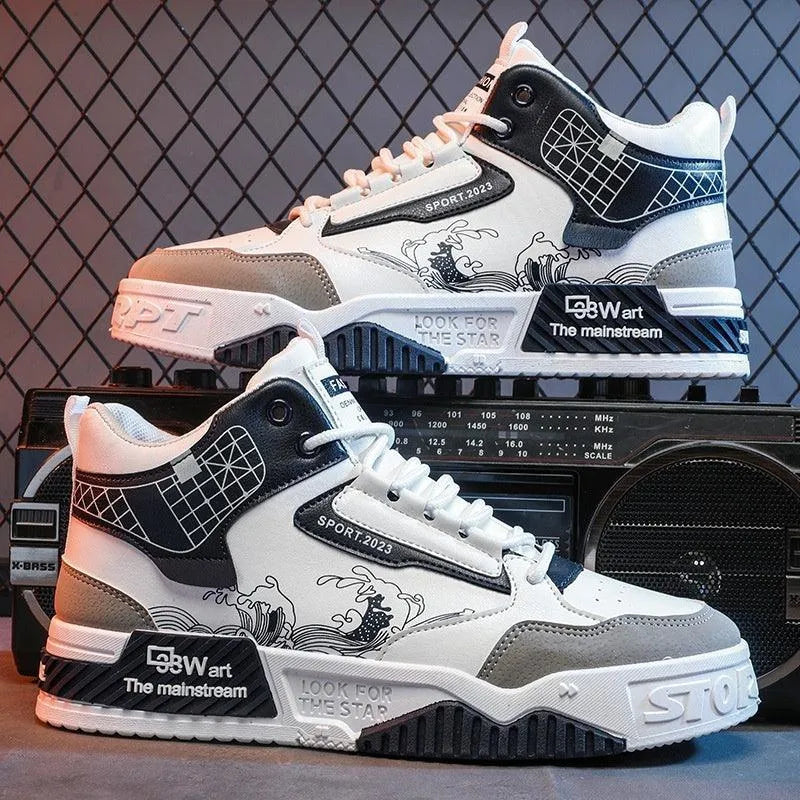 Herren Sneaker mit Mesh-Futter und Gummisohle