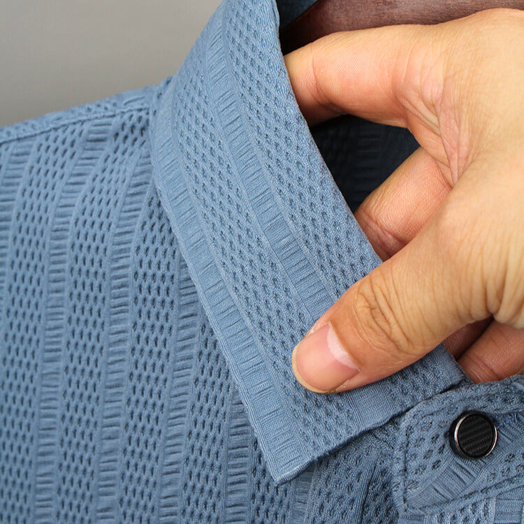 WW | Herren Poloshirt Aus Seide