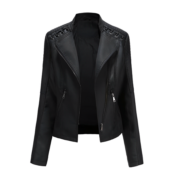 WW Allrounder: Die ElegantAura Lederjacke