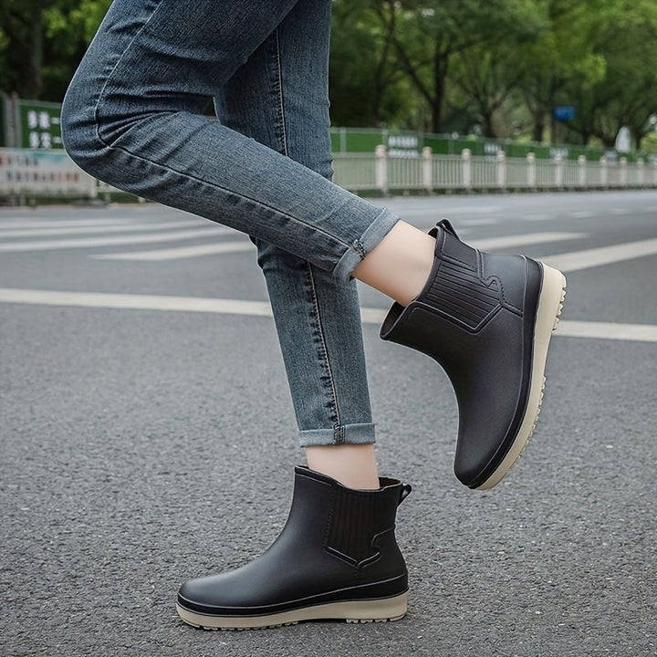 W&W Mode | Wasserdichte Regenstiefel Mit Rutschfester Sohle Für Outdoor