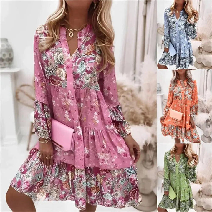 W&W Mode - Blüten Eleganz Blumenkleid