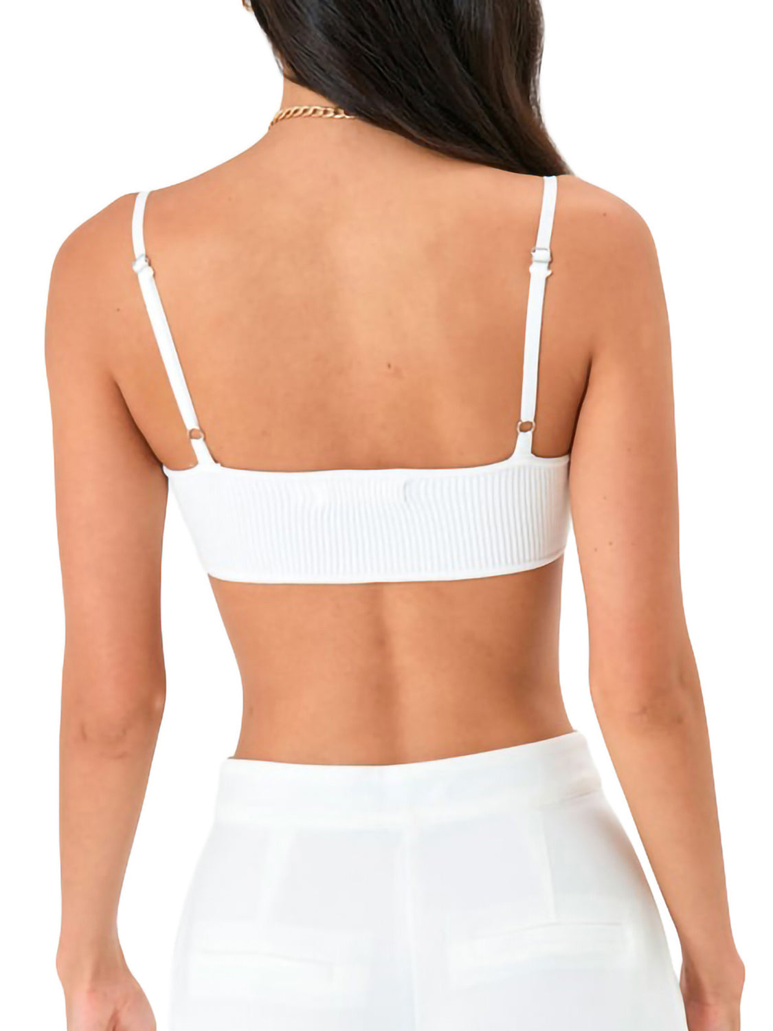 WW | Rundhals Spaghetti-Träger-Bh