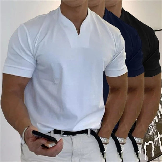 WW | Flexibles Business Lässig T-shirt Für Männer