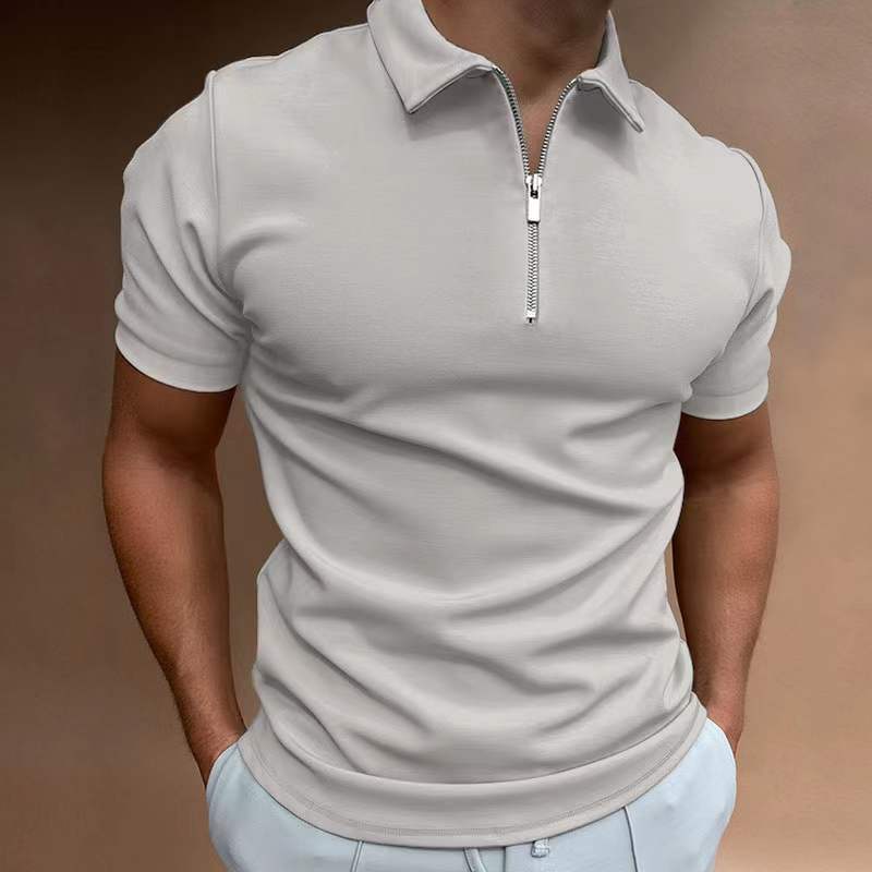 WW | Herren Kurzarm Digital Print Polo Shirt