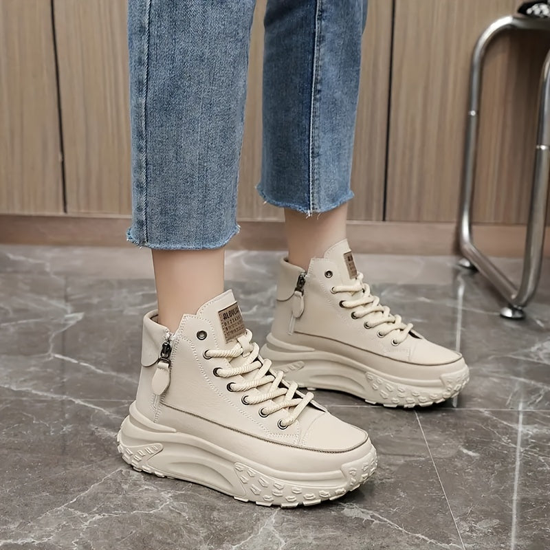 W&W Mode | Moderne Plattform Sneaker für Damen