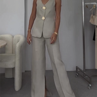 WW | Zweiteiliges Set mit Schlitzhose