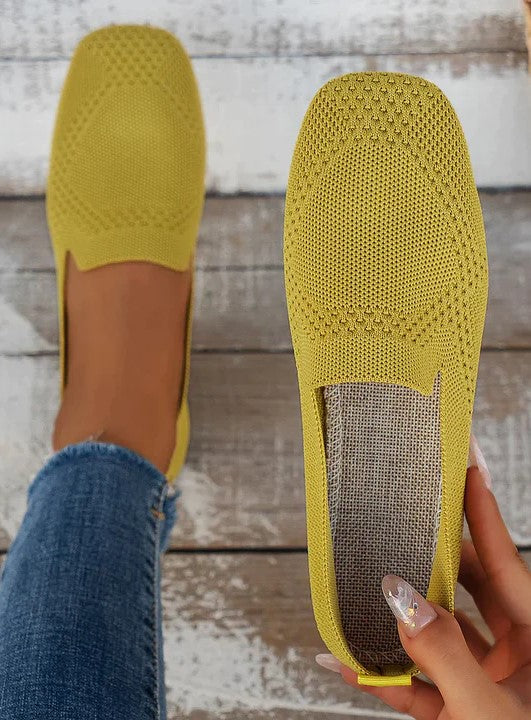 W&W Mode | Geformte orthopädische Halbschuhe aus atmungsaktivem Stoff für frische und schmerzfreie Füße beim Gehen