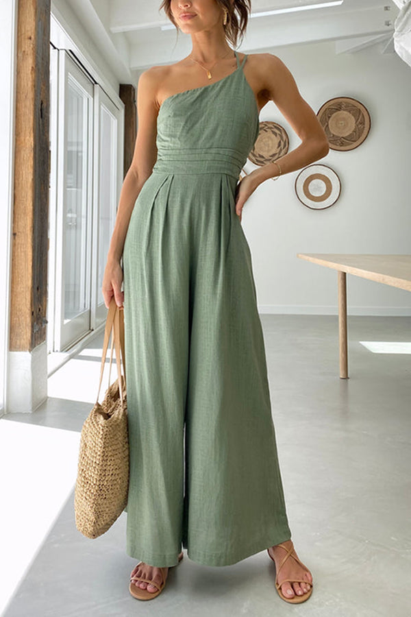 WW | Ein-Schulter Jumpsuit Mit Stil
