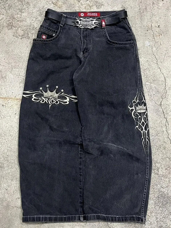 WW | Y2k Amerikanische Retro Hip Hop Boyfriend Jeans