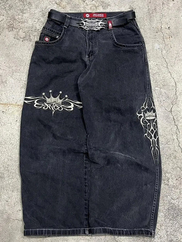 WW | Y2k Amerikanische Retro Hip Hop Boyfriend Jeans