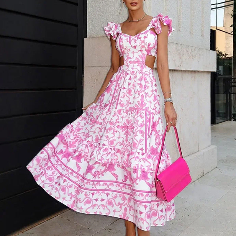 WW-Schulter-Polster-Kleid