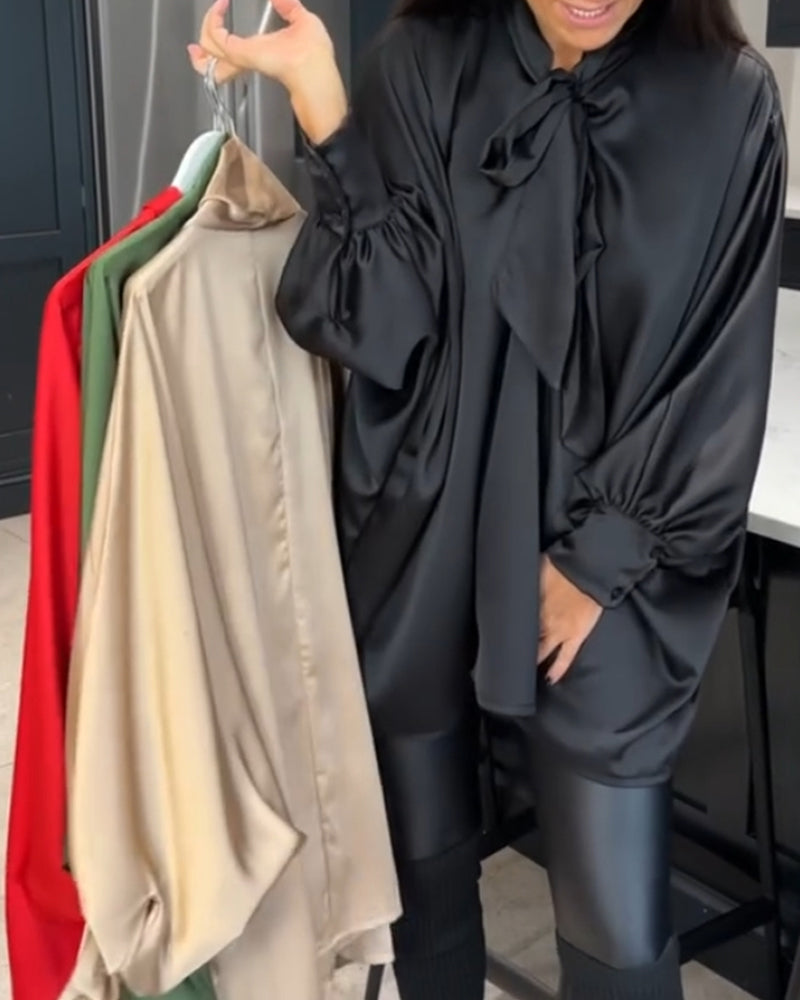 WW | Bandkragen und Elegante Bluse