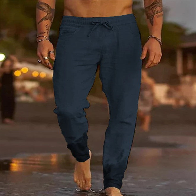 WW | Lässige Leinenhose Für Herren