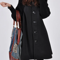 Extra große lange Jacke