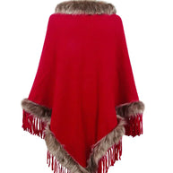 WW | Stilvoller Winterponcho für Damen