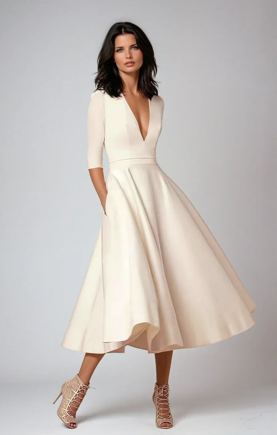 W&W Mode | Zeitloses Swingkleid Im Stil Der 60er