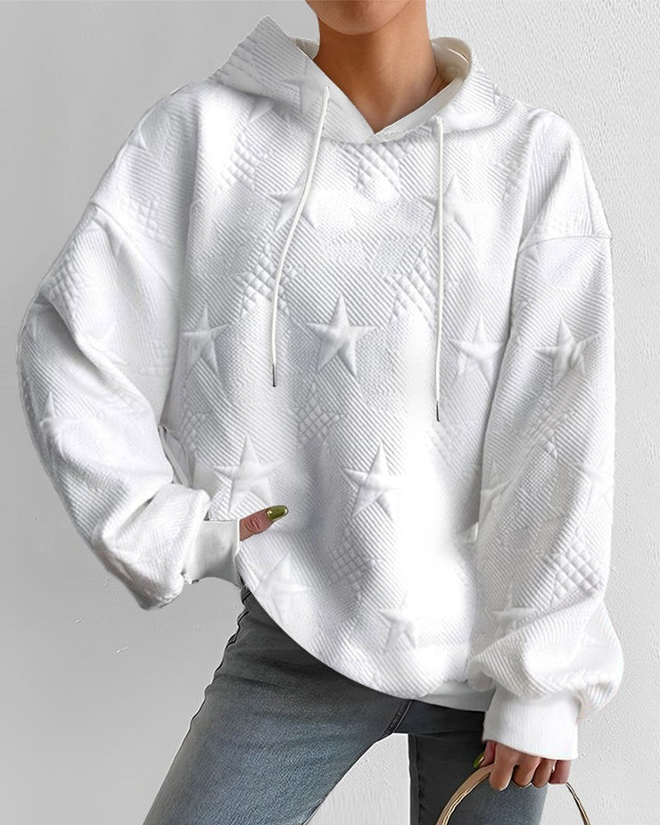 W&W Mode - Bequemes Kuscheliges Sweatshirt - Damen Warm und Gemütlich