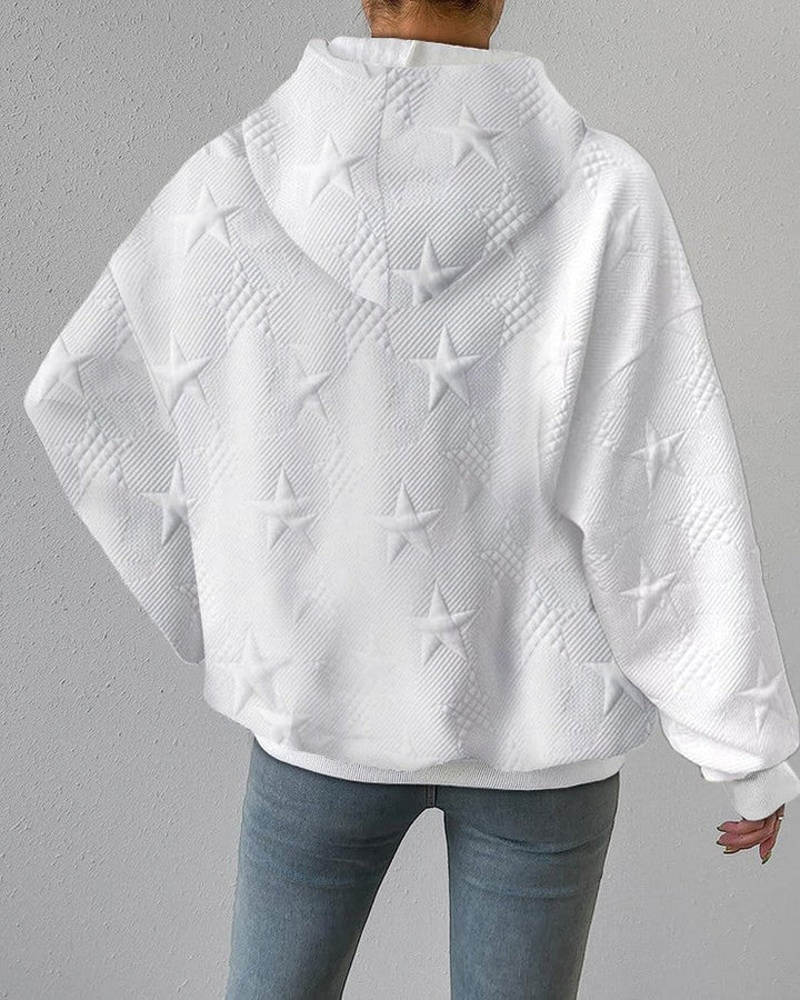 W&W Mode - Bequemes Kuscheliges Sweatshirt - Damen Warm und Gemütlich