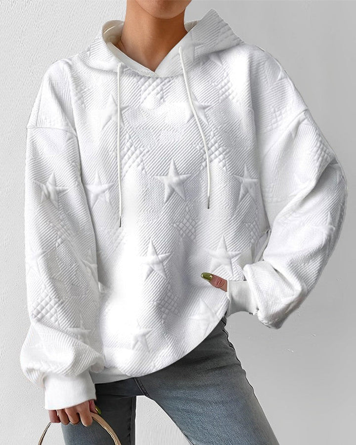W&W Mode - Bequemes Kuscheliges Sweatshirt - Damen Warm und Gemütlich