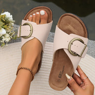 WW | Orthopädische Slipper Mit Schnalle Und Elegantem Stil