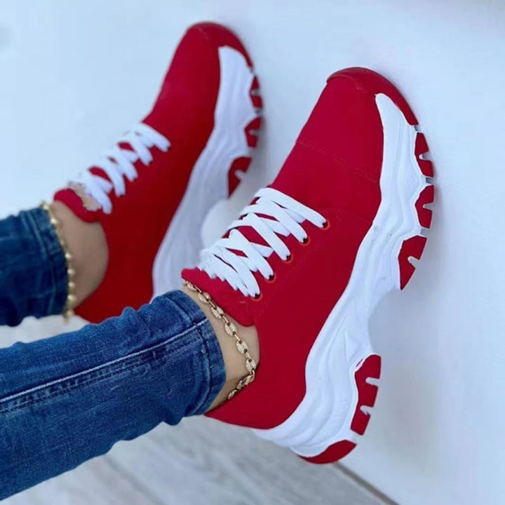 W&W Mode Sportschuhe für Damen-Spaziergänge und lässige Freizeit