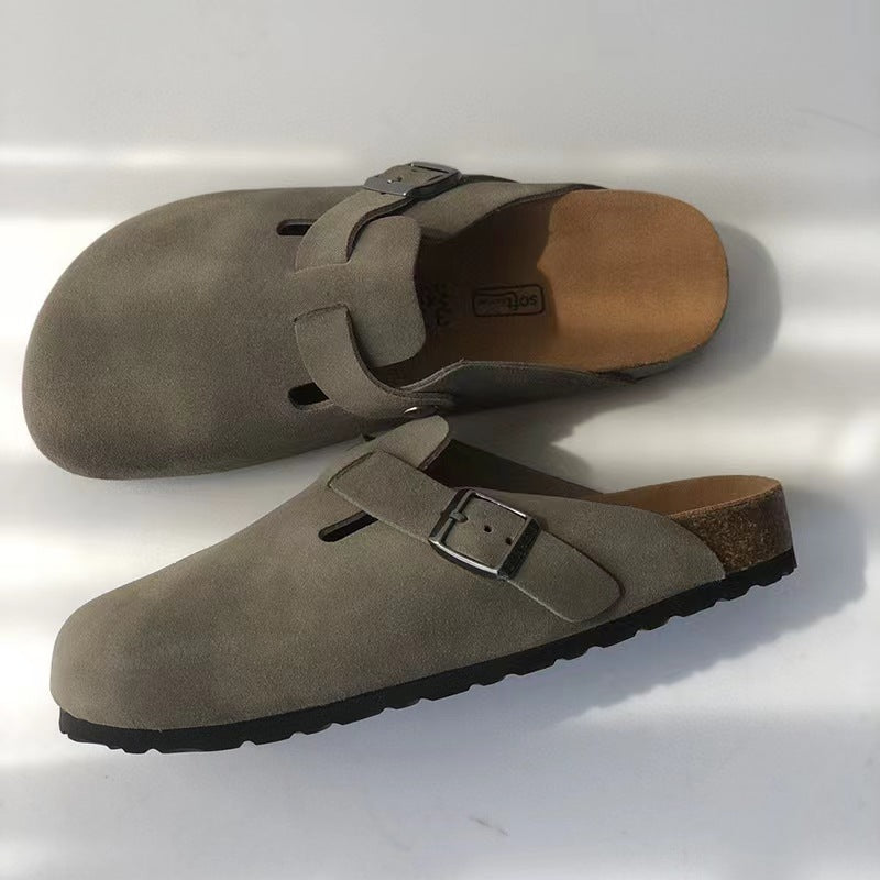 Wolff | Premium Unisex Leder Sandalen - Komfort und Stil im Boston Design