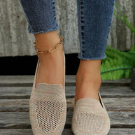 WW | Geformte orthopädische Halbschuhe aus atmungsaktivem Stoff für frische und schmerzfreie Füße beim Gehen