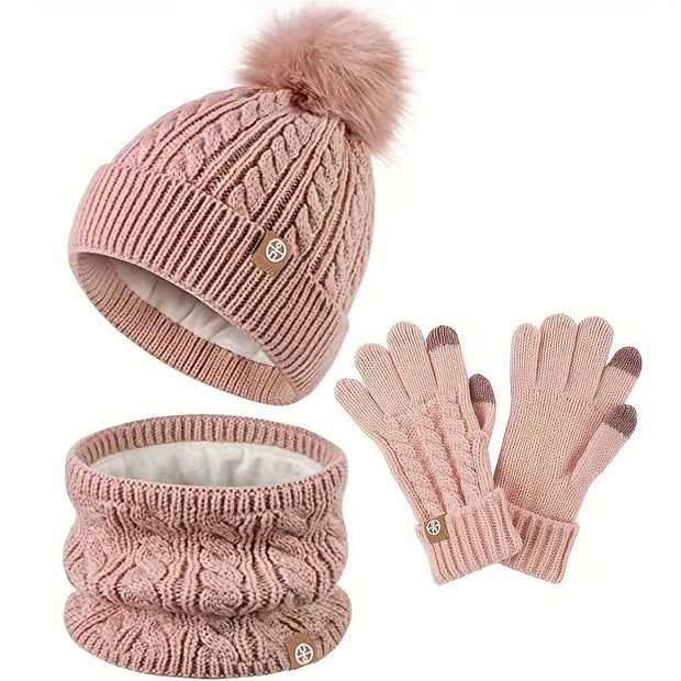 WW | 3-Teiliges Winterset Für Raffinierten Winterstil Für Frauen