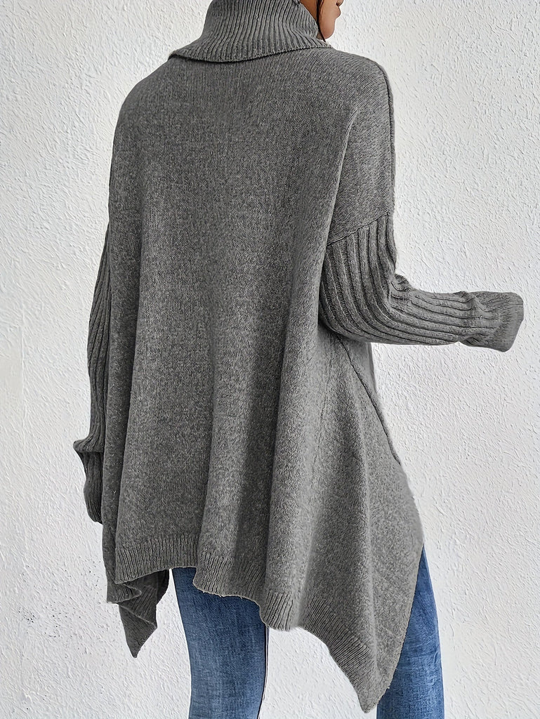 WW | Lässiger Longpullover Damen mit