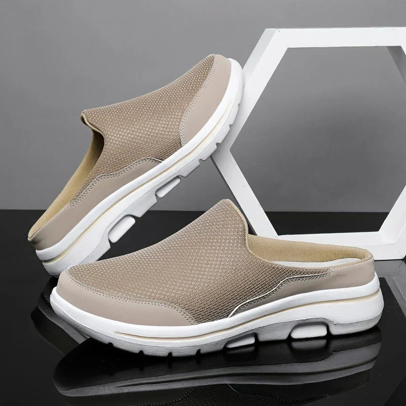 W&W Mode | Atmungsaktive Mesh Slip Ons Schuhe Für Herren