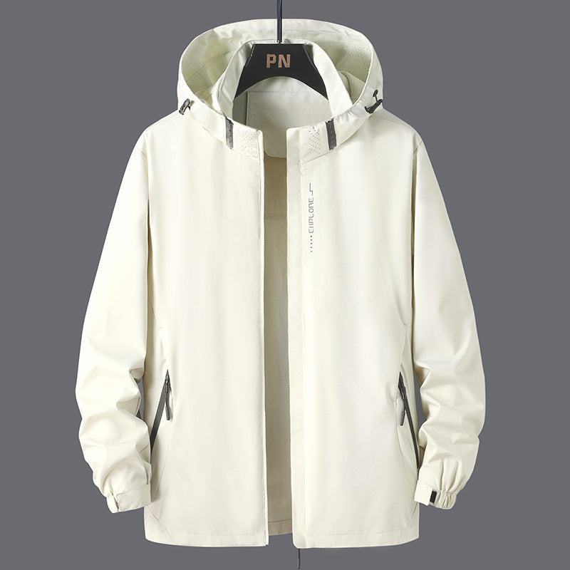 WW | Leichte Wasserdichte Jacke Für Herren