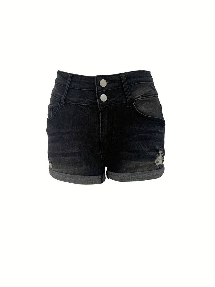 W&W Mode | Frühling/Sommer Rippend Denim Shorts