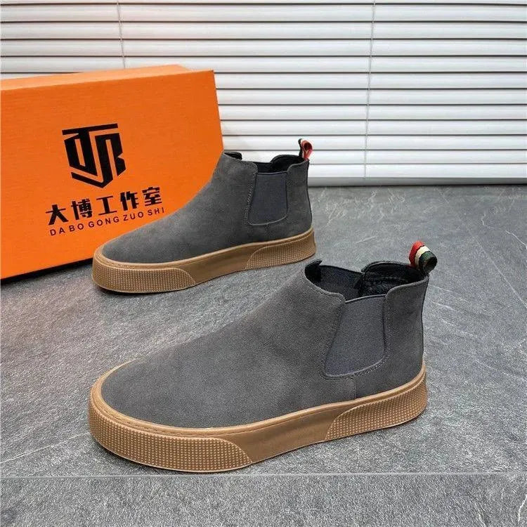 WW | Chelsea Boots Herren aus Samt – Eleganter und lässiger Stil