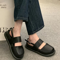 Sandalen mit geteilter Spitze