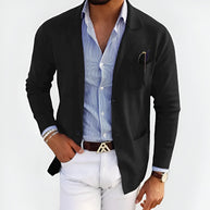 WW | Herrenjacke mit leichter, eleganter Struktur