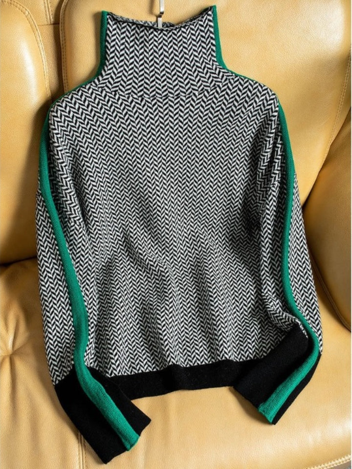 W&W Mode | Rollkragenpullover mit edler Optik für Damen