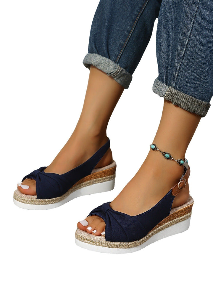 W&W Mode | Damen Keilsandalen