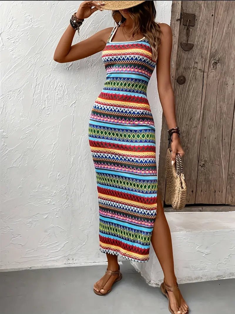 WW | Lebhafts Strickchleid für Fraue