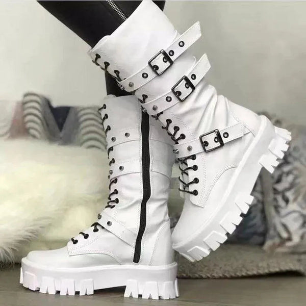 WW | Damen Punk Stiefel