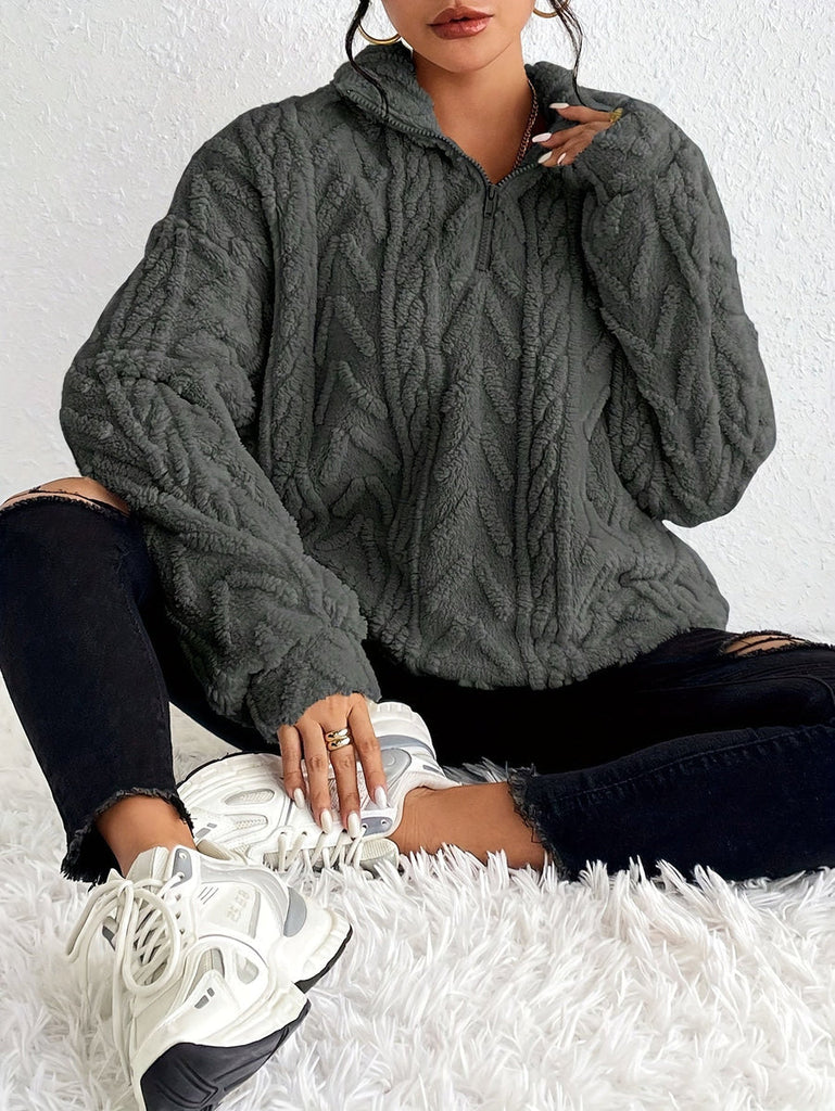 WW | Stylischer Fleecepullover