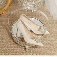 WW | Brautschuhe Stiletto mit Strass