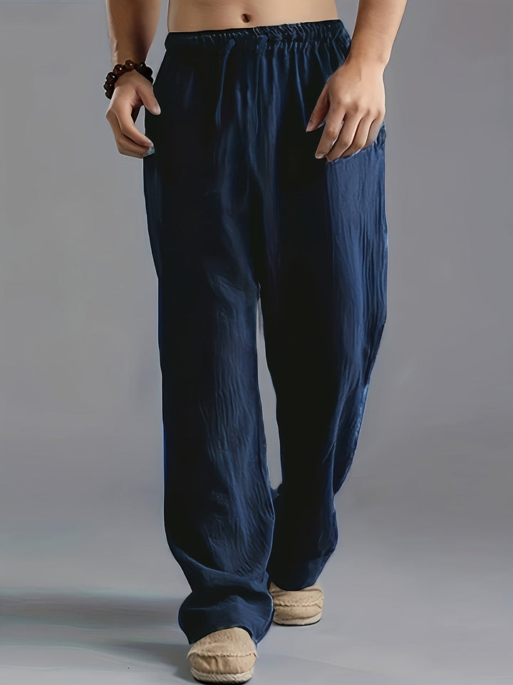 W&W Mode | Bequeme Leinenhose Für Herren