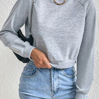 WW | Stilvolle Winter Streetwear Kürzer Pullover Für Frauen